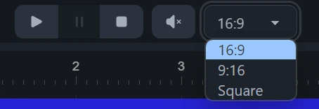 The aspect ratio switcher