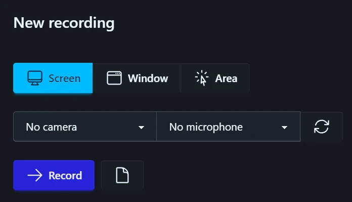 Record the entire screen