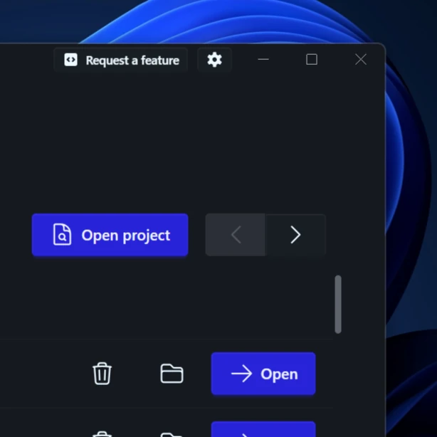 Rapidemo shareable projects